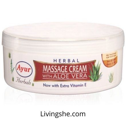 Ayur massage cream with aloe Vera