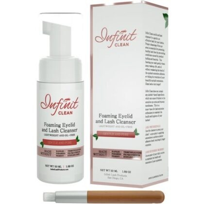 INFINIT CLEAN FOAMING EYELID AND LASH CLEANSER
