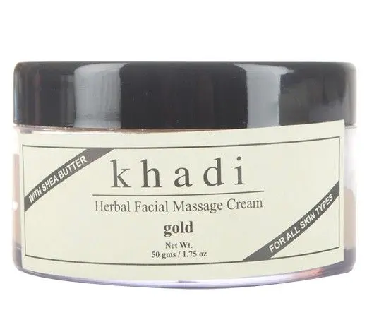 Khadi gold herbal massage cream